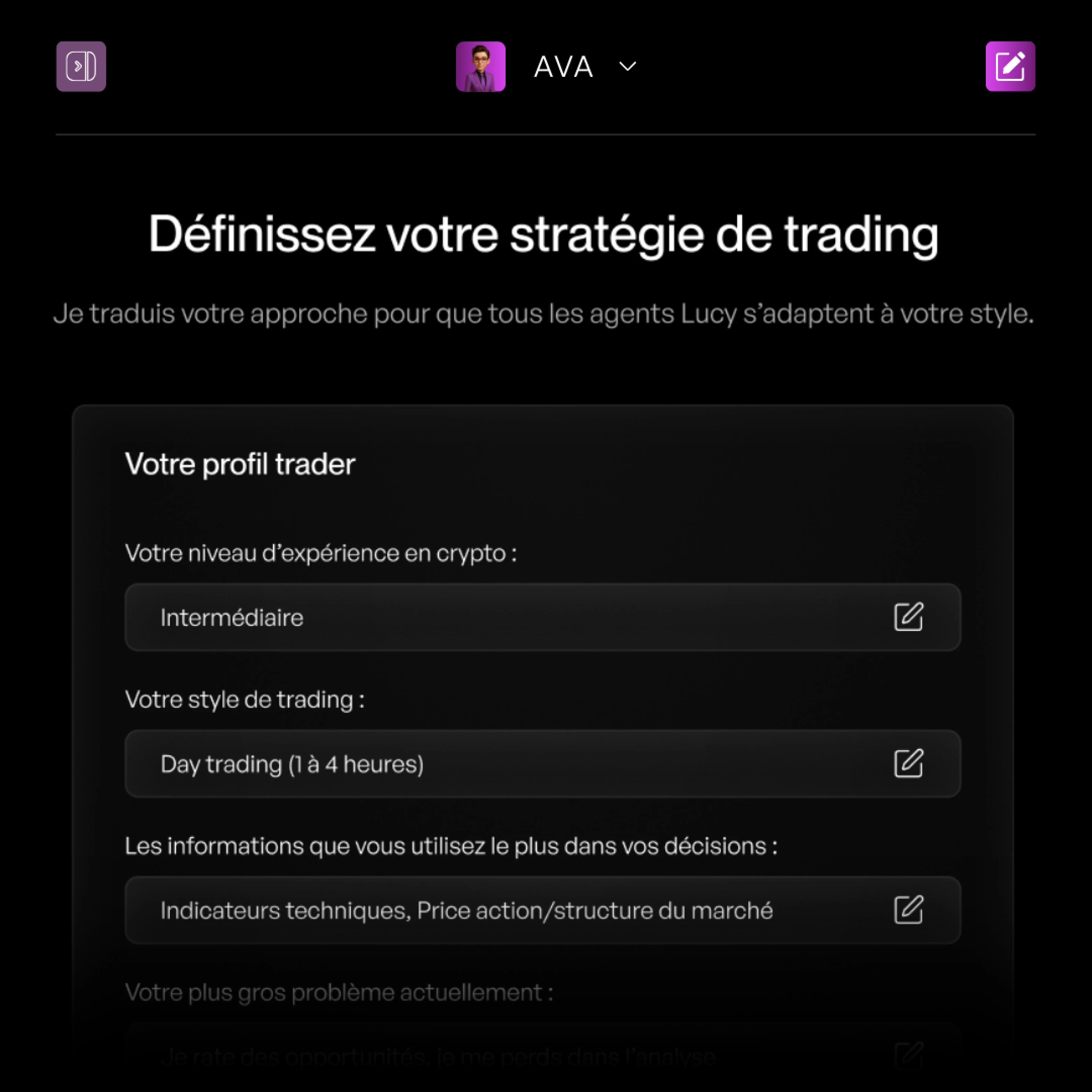 Visual representation for tip: Ava synchronizes all your AI agents around your personal strategy.